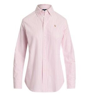 Polo Ralph Lauren Stretch Slim Fit Striped Oxford Shirt